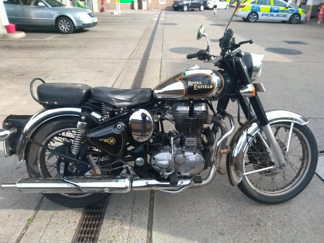 Royal Enfield  | LBT Motorcycle Recovery | London 020 7228 0800