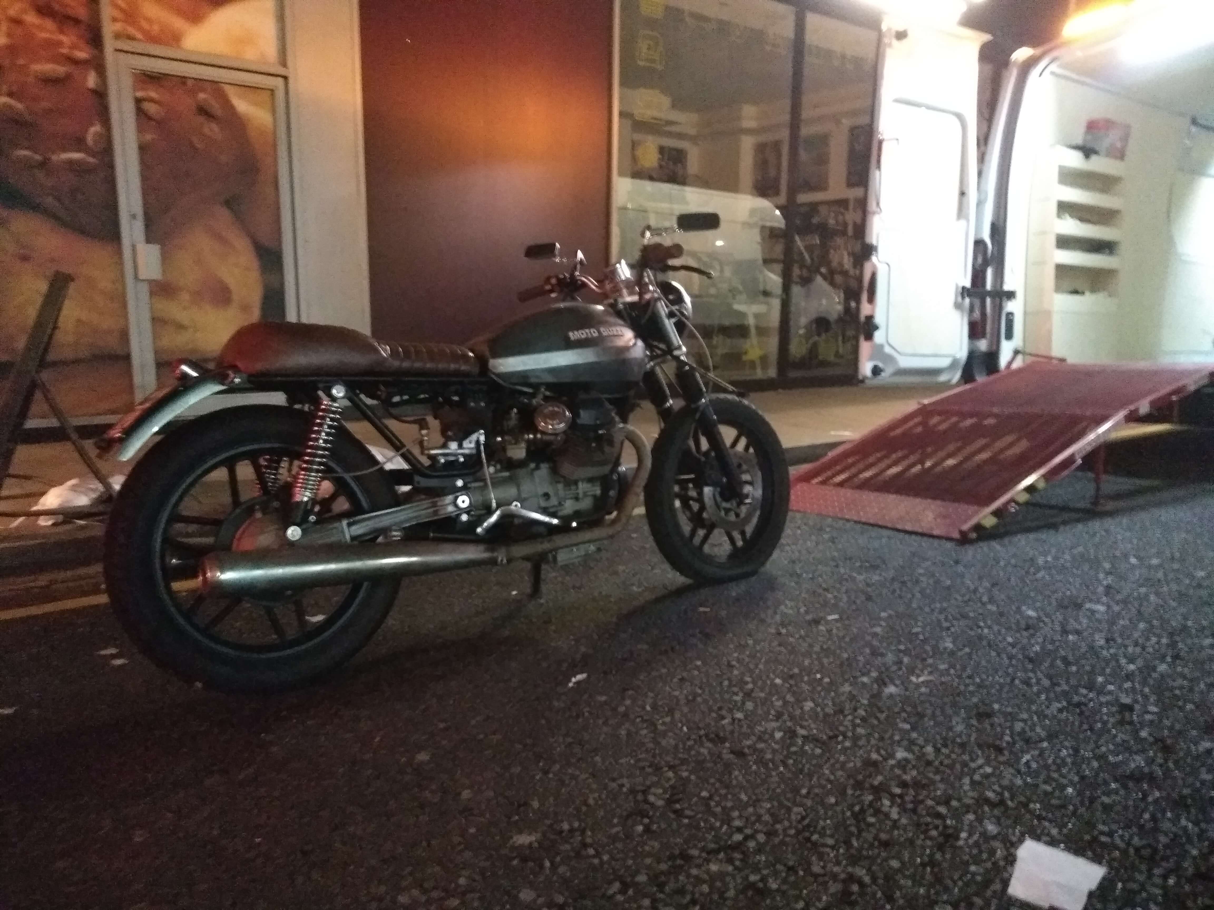 Night time collection | LBT Motorcycle Recovery