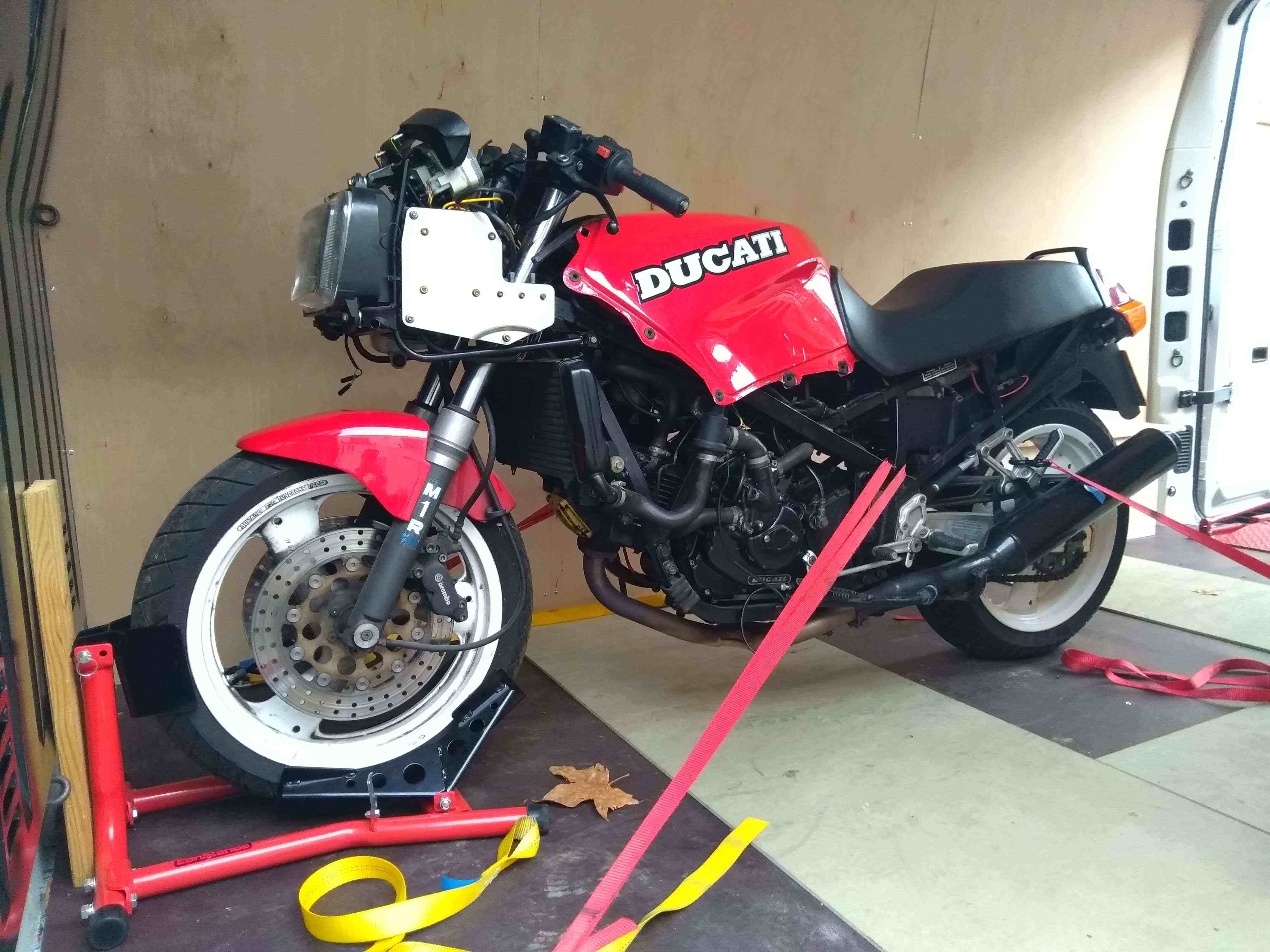 Red ducati  | LBT Motorcycle Recovery