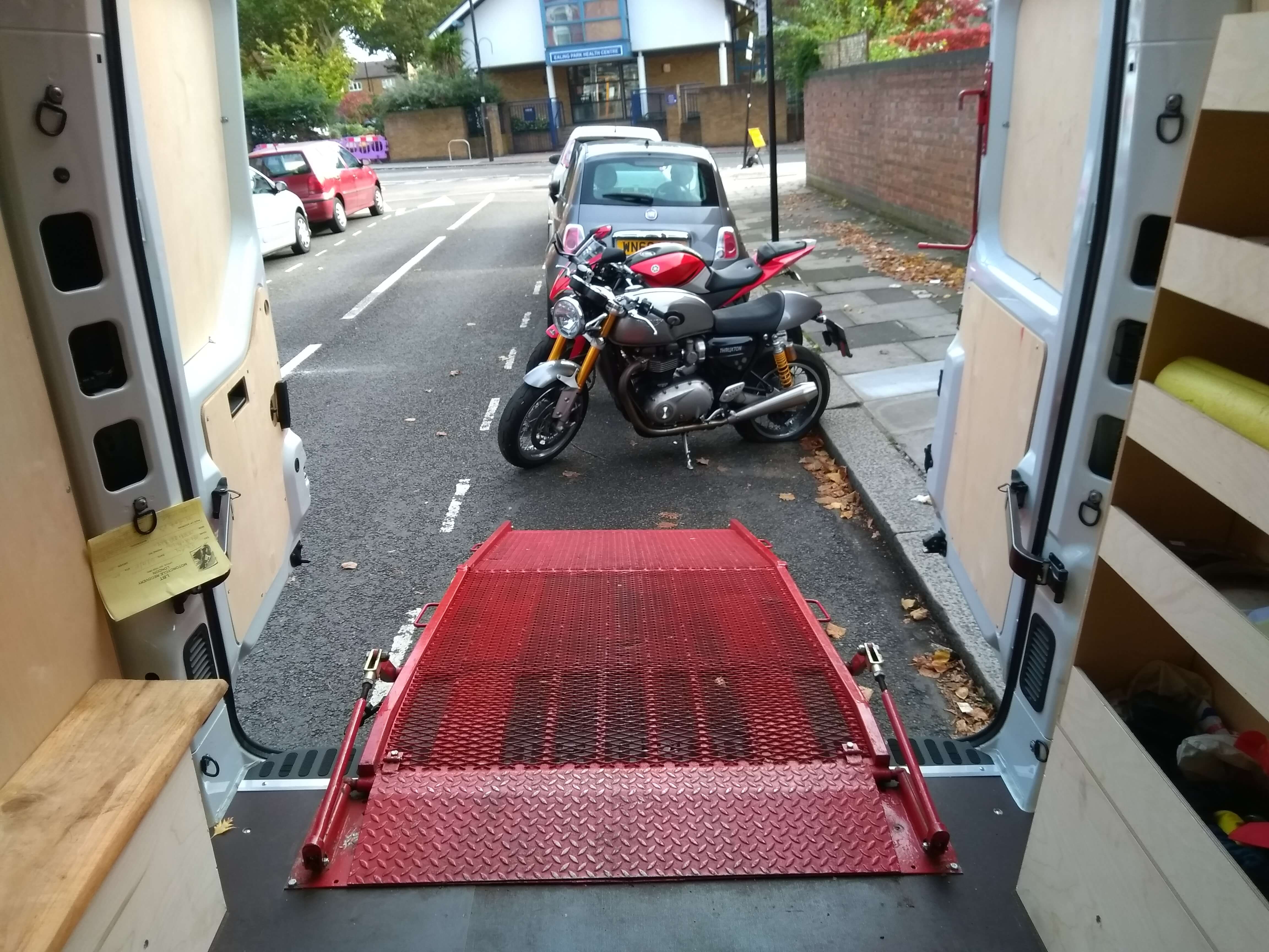 Back door and ramp  | LBT Motorcycle Recovery
