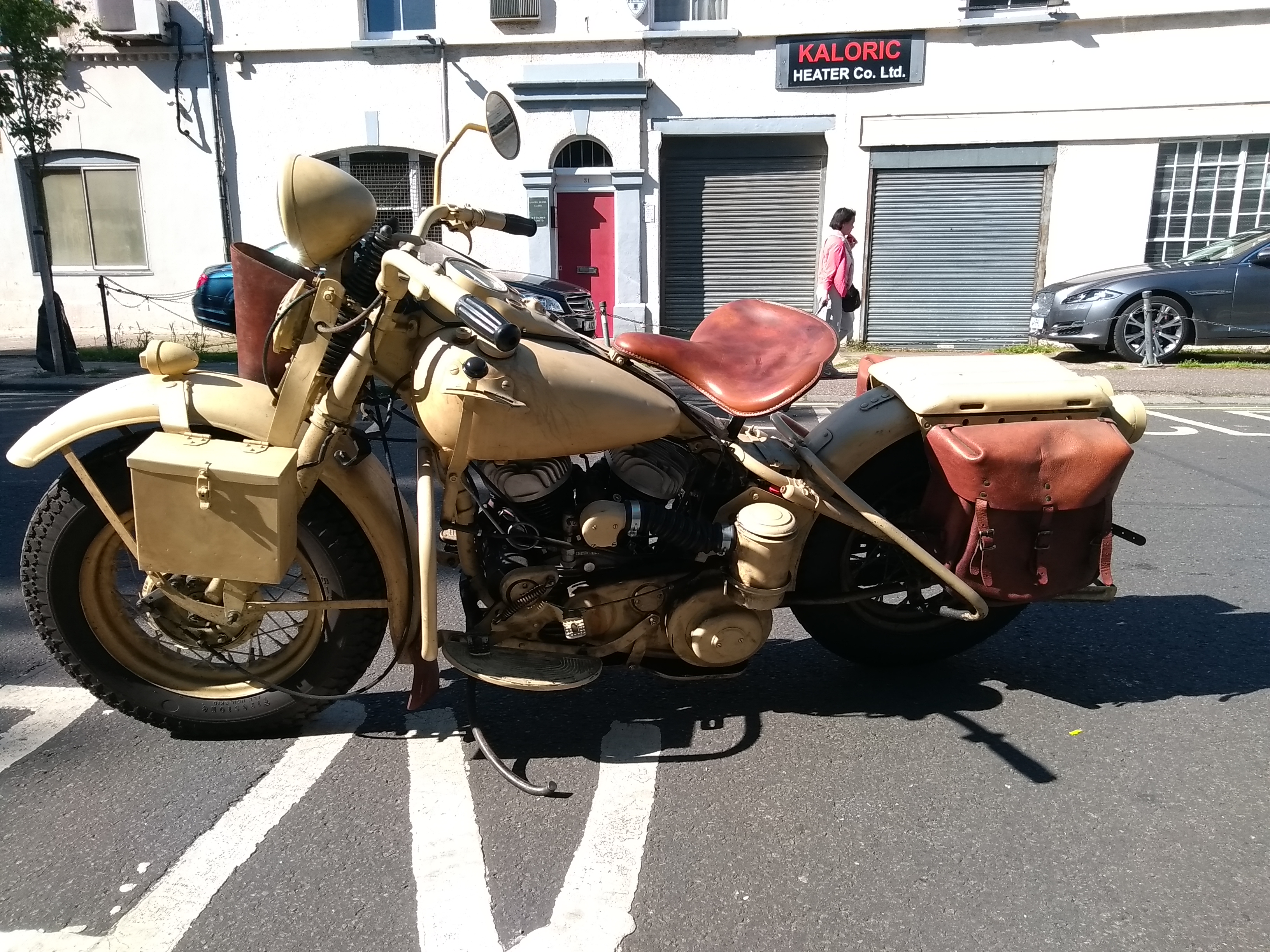 WWII Harley Davidson  | LBT Motorcycle Recovery | London 020 7228 0800