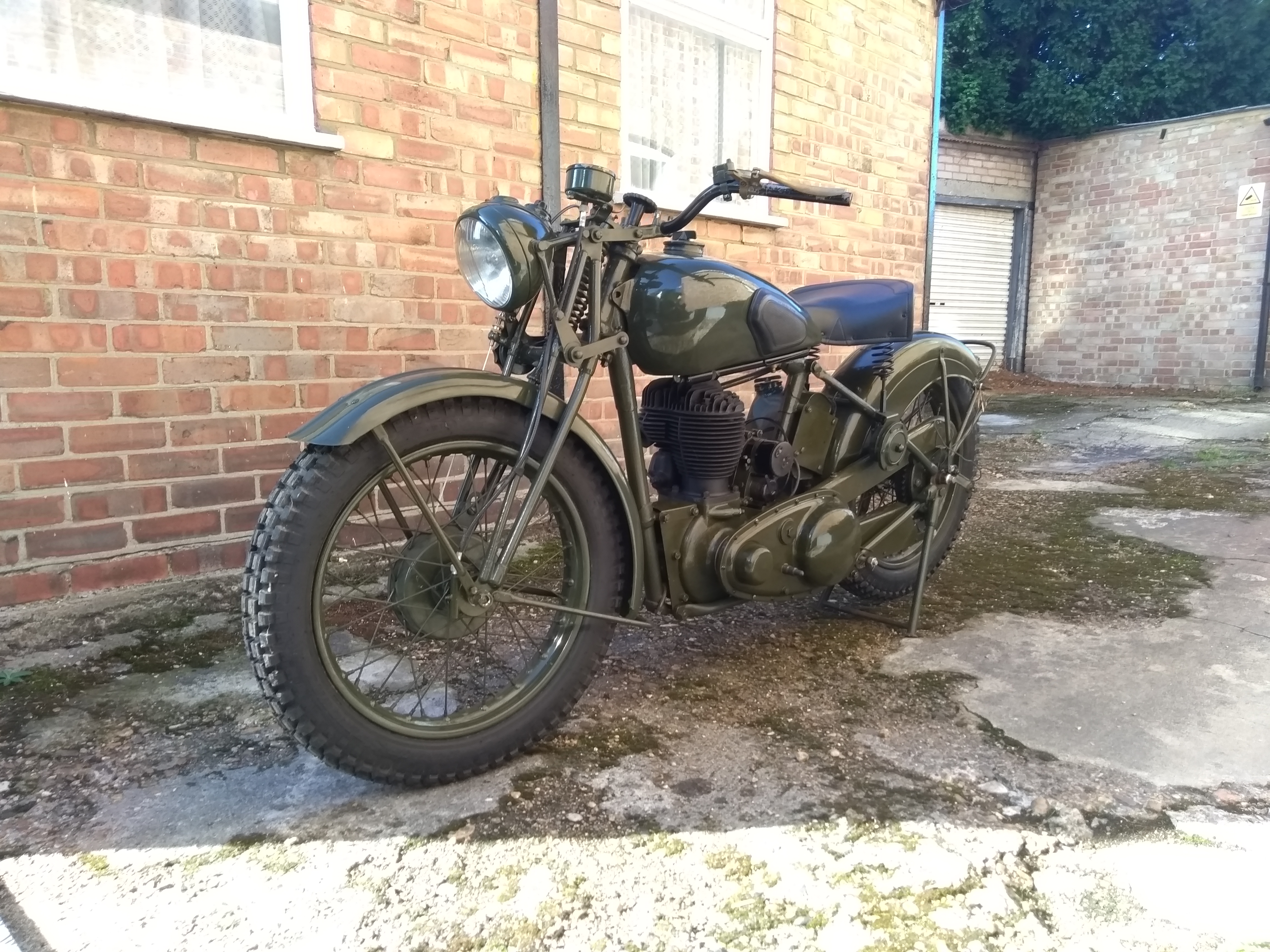 WWII Enfield  | LBT Motorcycle Recovery | London 020 7228 0800