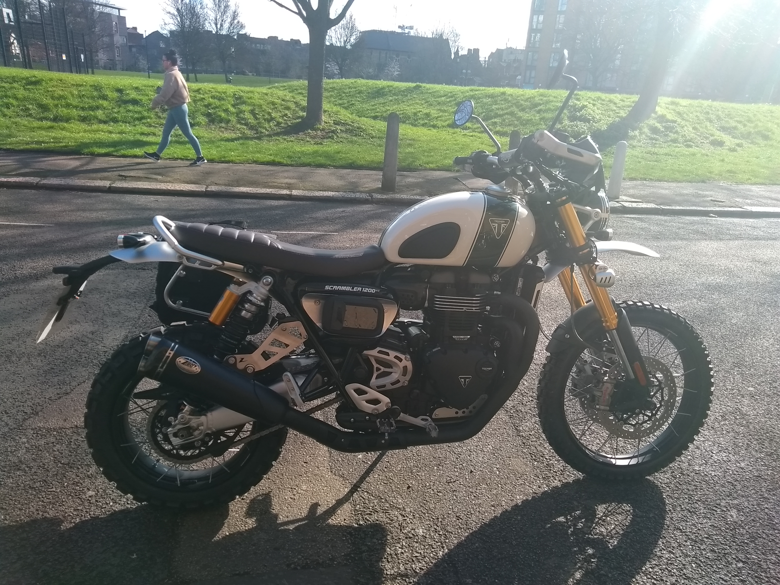 Triumph Scrambler  | LBT Motorcycle Recovery | London 020 7228 0800