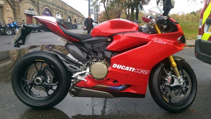 Ducati Panegali | LBT Motorcycle Recovery | London