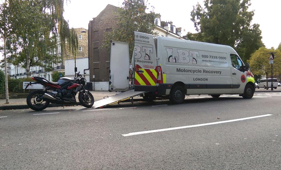 Speed triple | LBT Motorcycle Recovery | London