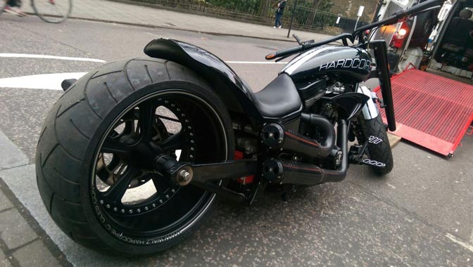 Custom bike | LBT Motorcycle Recovery | London