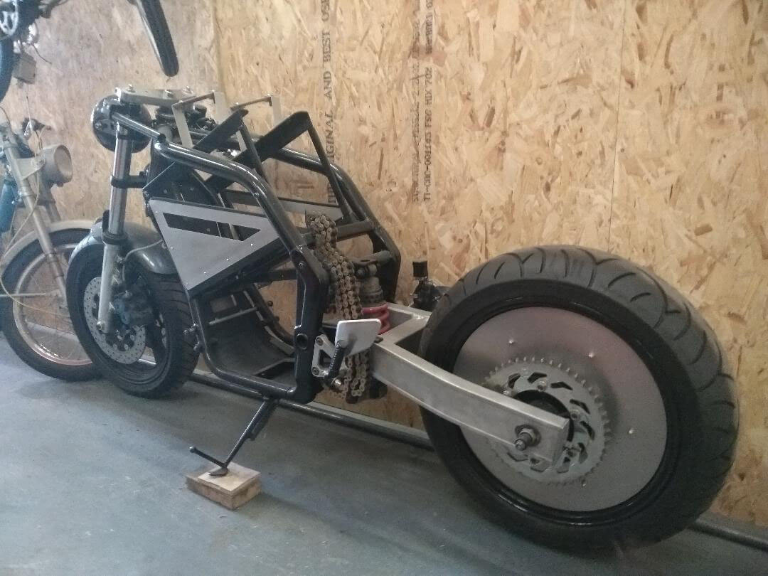 Crazy black customers bike | LBT Motorcycle Recovery