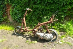 Burned out bike found London | LBT Motorcycle Recovery | London 020 7228 0800