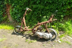 Burned out bike found London | LBT Motorcycle Recovery | London 020 7228 0800