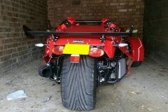 Big red wheels | LBT Motorcycle Recovery | London