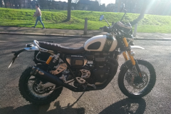 Triumph Scrambler  | LBT Motorcycle Recovery | London 020 7228 0800
