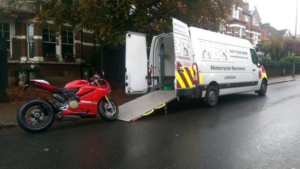 Ducati ready for recovery and delivery | LBT Motocycle Recovery
